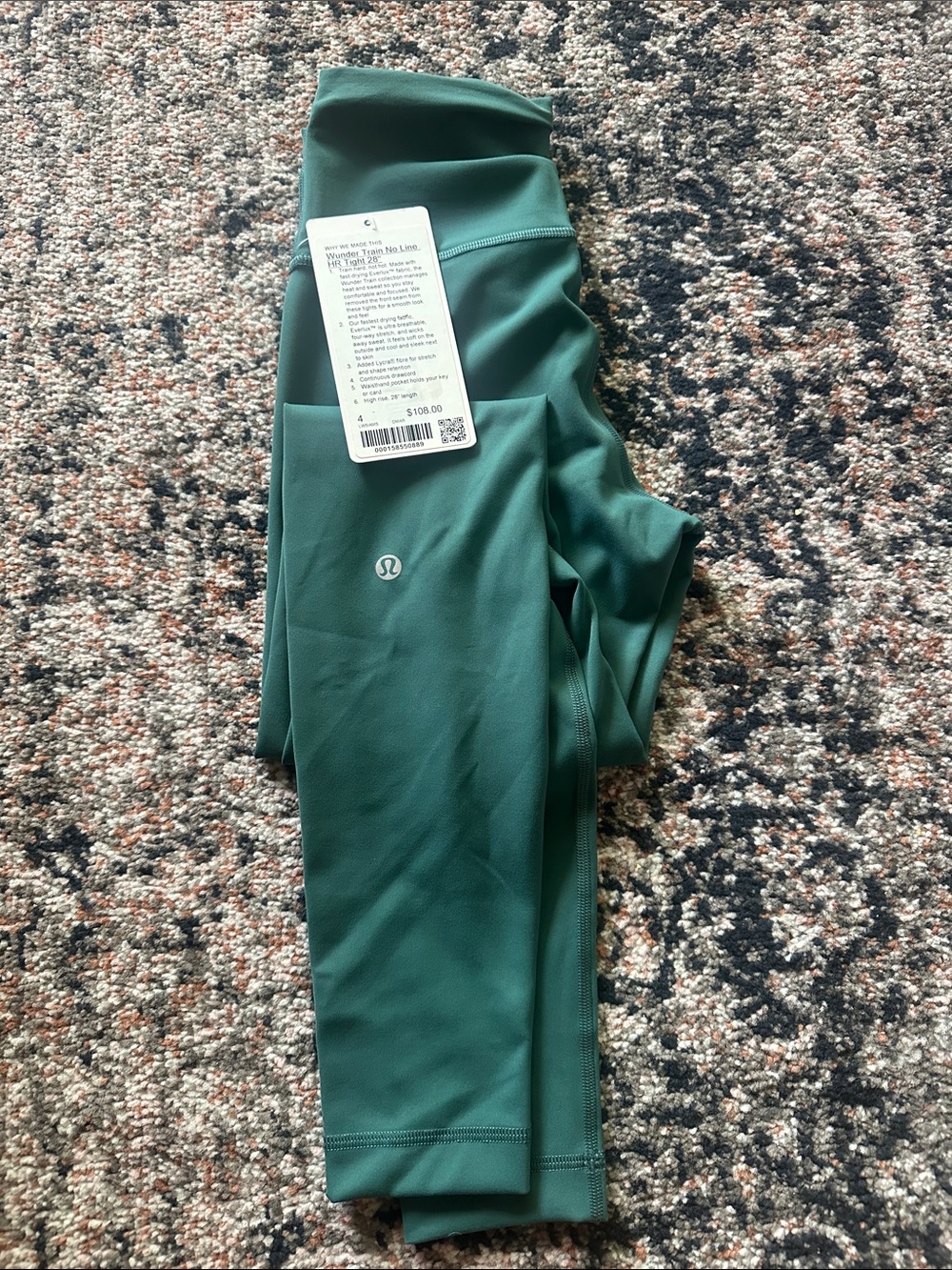 Lululemon Wunder NO LINE HR